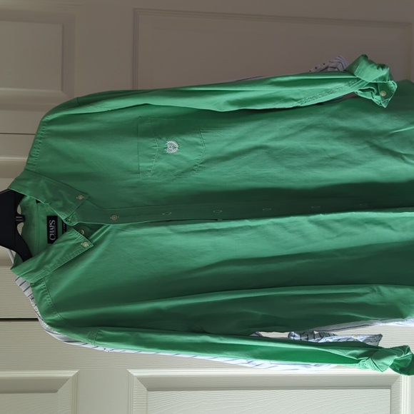 13 Men's long sleeve dress shirts- lot of 13 - Picture 13 of 14